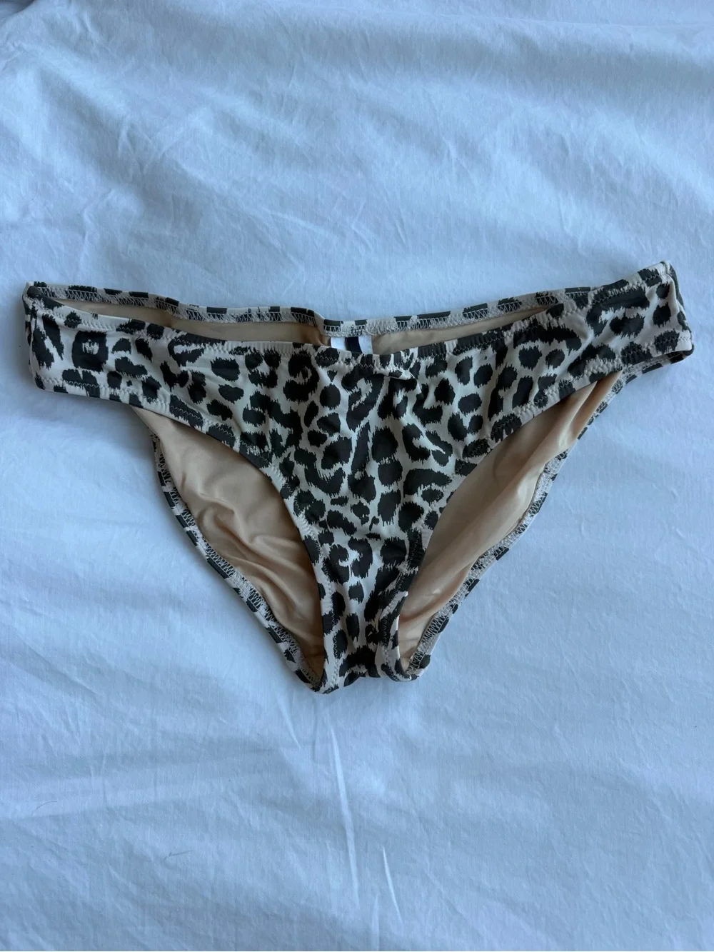 J. Crew Leopard Print Bikini Size Small